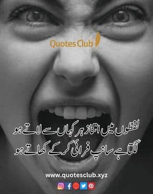 Funny Poetry in Urdu 2 Lines Text Images